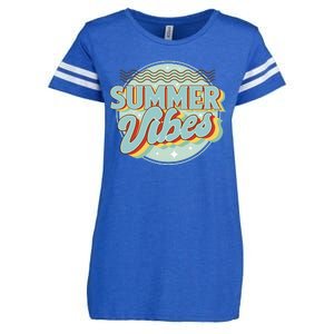 Summer Vibes Retro Cool Enza Ladies Jersey Football T-Shirt