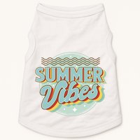Summer Vibes Retro Cool Doggie Tank
