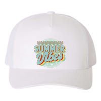 Summer Vibes Retro Cool Yupoong Adult 5-Panel Trucker Hat