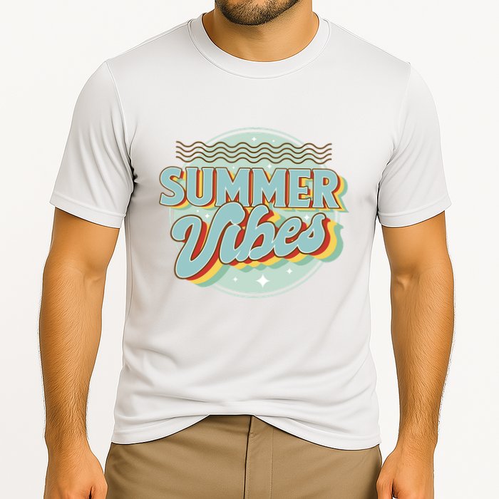 Summer Vibes Retro Cool Performance Shirt