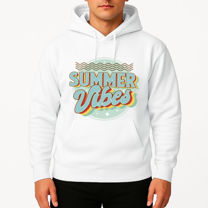 Summer Vibes Retro Cool Hoodie