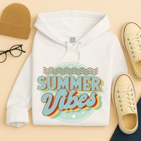 Summer Vibes Retro Cool Hoodie