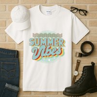 Summer Vibes Retro Cool Tall T-Shirt