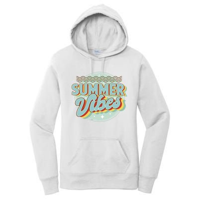 Summer Vibes Retro Cool Women's Pullover Hoodie