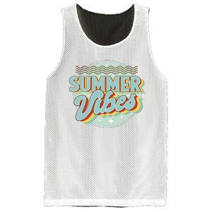 Summer Vibes Retro Cool Mesh Reversible Basketball Jersey Tank