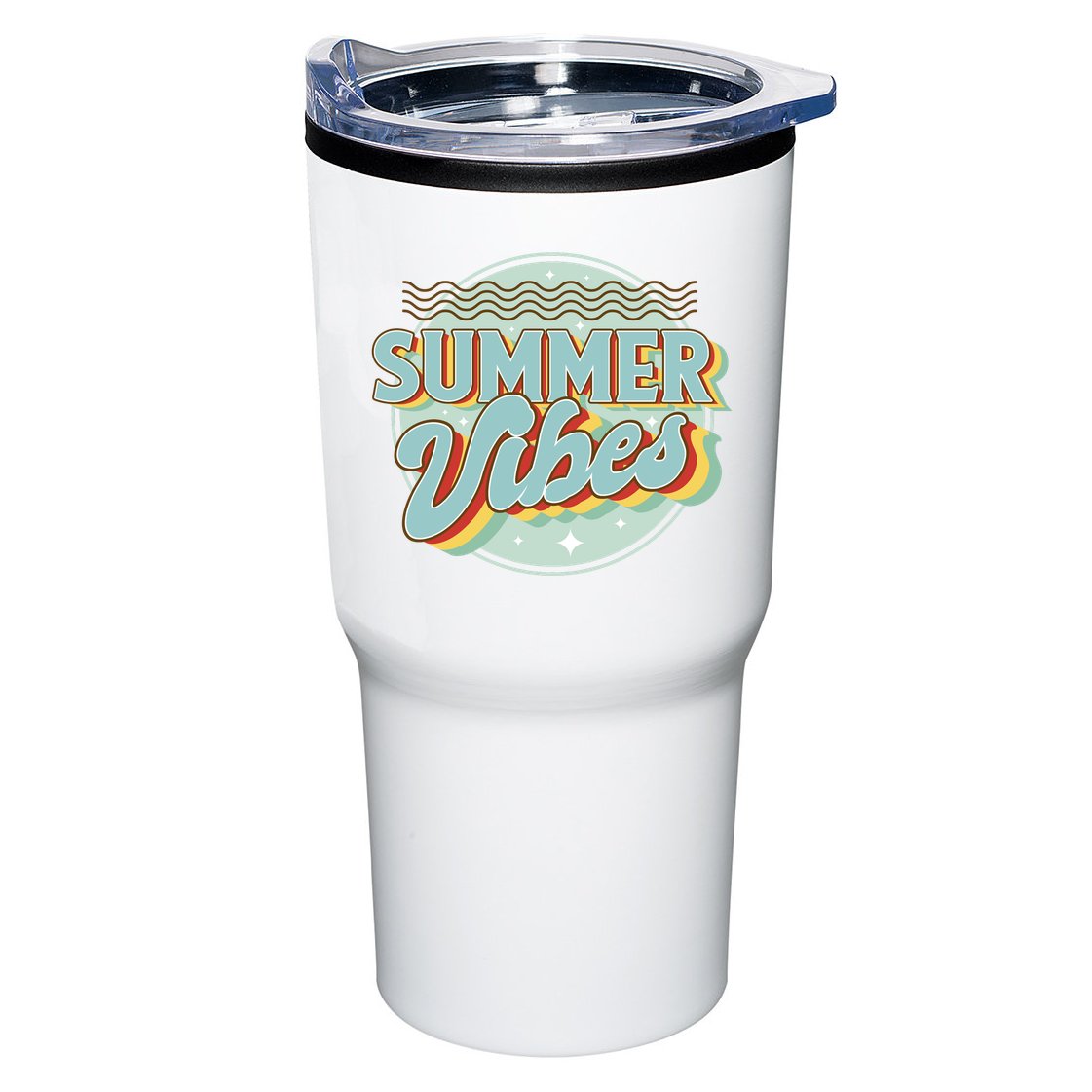 Summer Vibes Retro Cool Tumbler