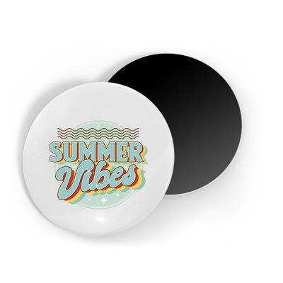 Summer Vibes Retro Cool Magnet