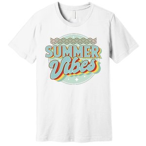 Summer Vibes Retro Cool Premium T-Shirt