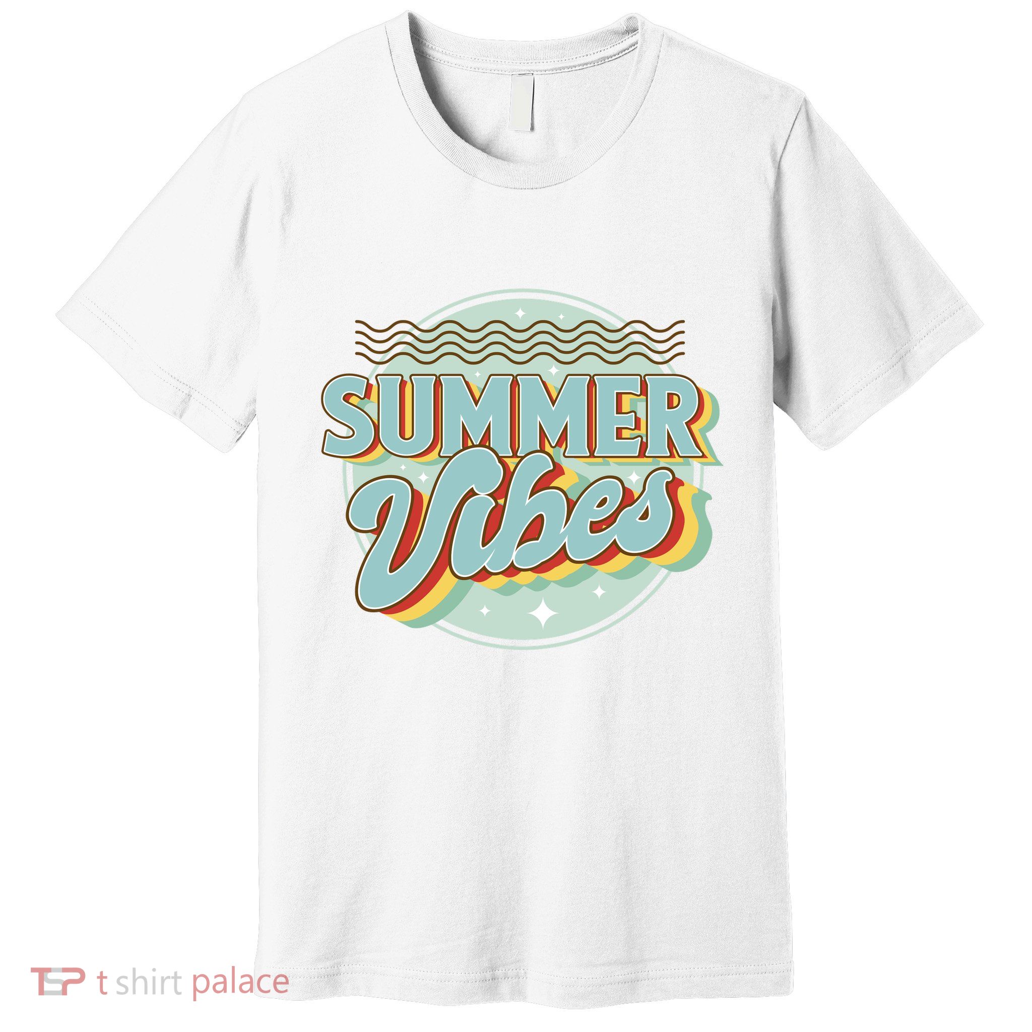 Summer Vibes Retro Cool Premium T-Shirt