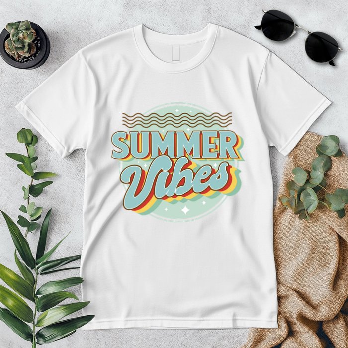 Summer Vibes Retro Cool Premium T-Shirt