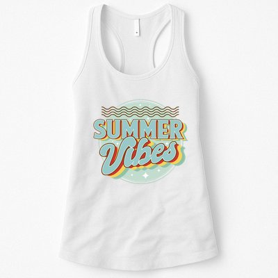 Summer Vibes Retro Cool Womens Tank Top