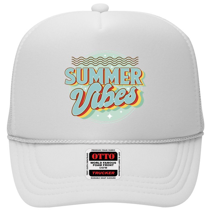 Summer Vibes Retro Cool Trucker Hat