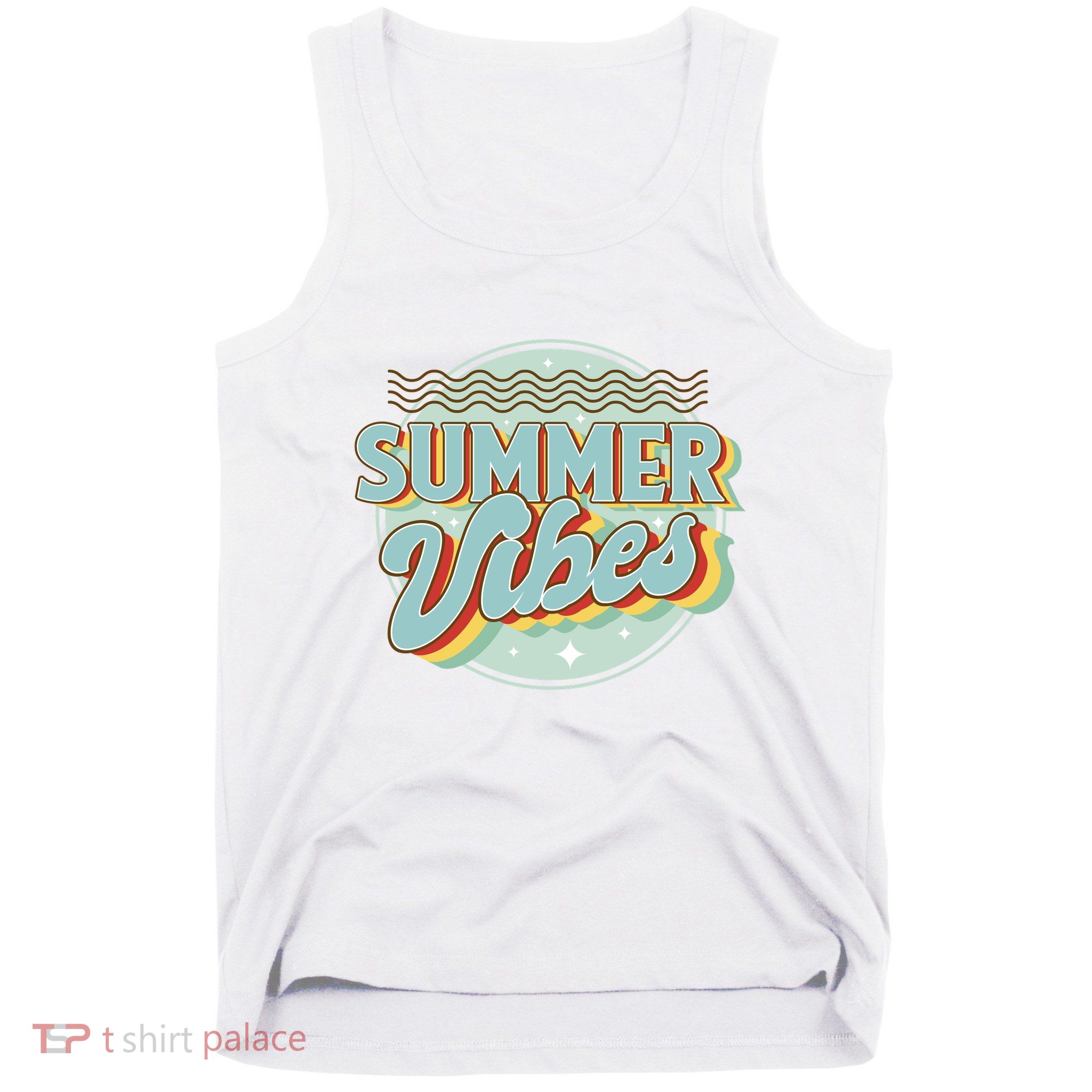 Summer Vibes Retro Cool Tank Top
