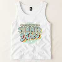 Summer Vibes Retro Cool Tank Top