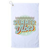 Summer Vibes Retro Cool Golf Towel
