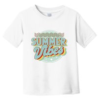 Summer Vibes Retro Cool Toddler T-Shirt