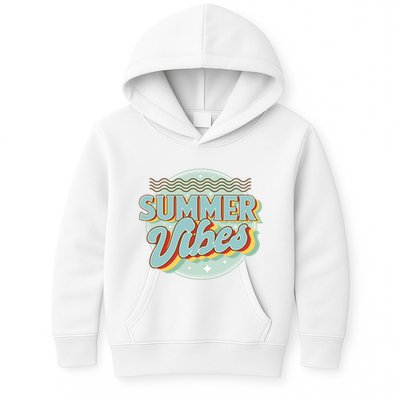 Summer Vibes Retro Cool Kids Hoodie