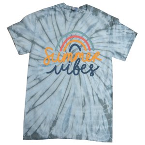 Summer Vibes Rainbow Cute Tie-Dye T-Shirt