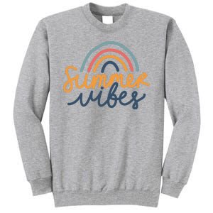 Summer Vibes Rainbow Cute Tall Sweatshirt