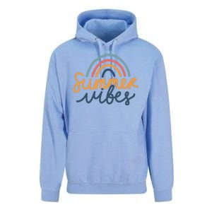 Summer Vibes Rainbow Cute Unisex Surf Hoodie