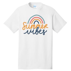 Summer Vibes Rainbow Cute Tall T-Shirt