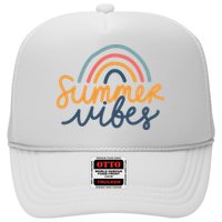 Summer Vibes Rainbow Cute Trucker Hat