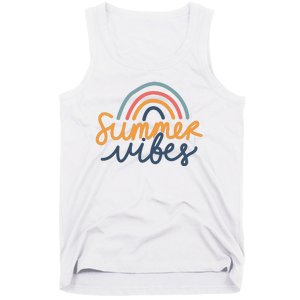 Summer Vibes Rainbow Cute Tank Top