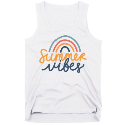 Summer Vibes Rainbow Cute Tank Top