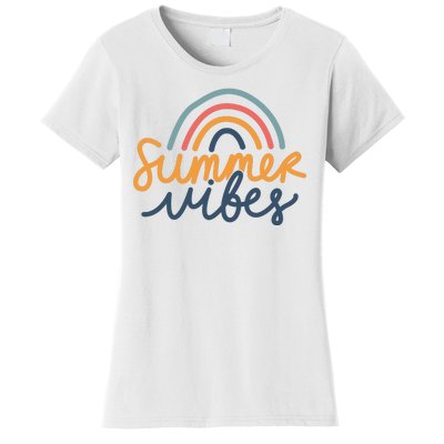 Summer Vibes Rainbow Cute Women's T-Shirt