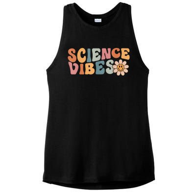 Science Vibes Science Teacher First Day Of School Ladies PosiCharge Tri-Blend Wicking Tank