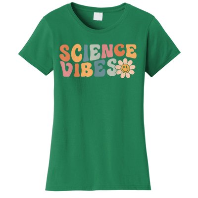 Science Vibes Science Teacher First Day Of School Women's T-Shirt