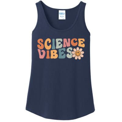 Science Vibes Science Teacher First Day Of School Ladies Essential Tank