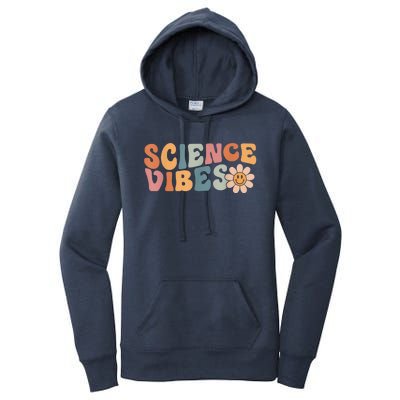 Science Vibes Science Teacher First Day Of School Women's Pullover Hoodie