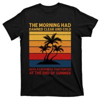 Summer Vacation Sunset Graphic T-Shirt