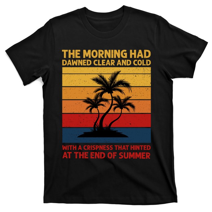 Summer Vacation Sunset Graphic T-Shirt