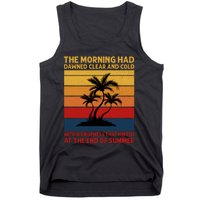 Summer Vacation Sunset Graphic Tank Top