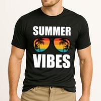 Summer Vibes Sunset Beach Tropical Cooling Performance Crew T-Shirt