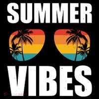 Summer Vibes Sunset Beach Tropical Sustainable Bucket Hat