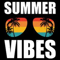 Summer Vibes Sunset Beach Tropical Bucket Hat