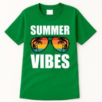 Summer Vibes Sunset Beach Tropical Tall T-Shirt