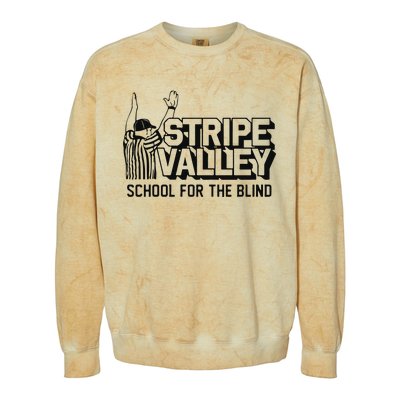 Stripe Valley School For The Blind Colorblast Crewneck Sweatshirt