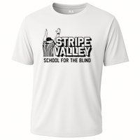 Stripe Valley School For The Blind Cooling Performance Crew T-Shirt