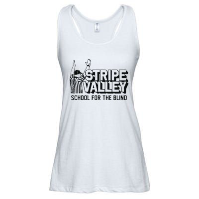 Stripe Valley School For The Blind Ladies Essential Flowy Tank