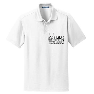 Stripe Valley School For The Blind Dry Zone Grid Polo