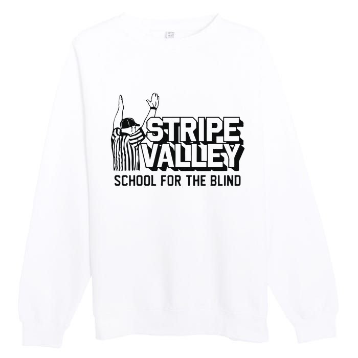 Stripe Valley School For The Blind Premium Crewneck Sweatshirt