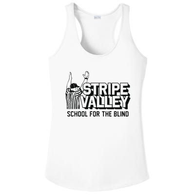 Stripe Valley School For The Blind Ladies PosiCharge Competitor Racerback Tank