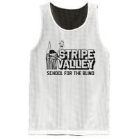 Stripe Valley School For The Blind Mesh Reversible Basketball Jersey Tank