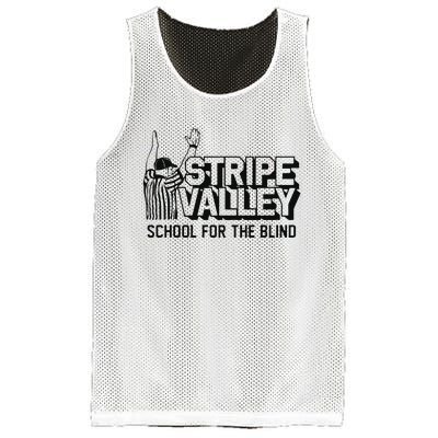 Stripe Valley School For The Blind Mesh Reversible Basketball Jersey Tank