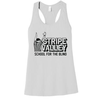 Stripe Valley School For The Blind Women's Racerback Tank