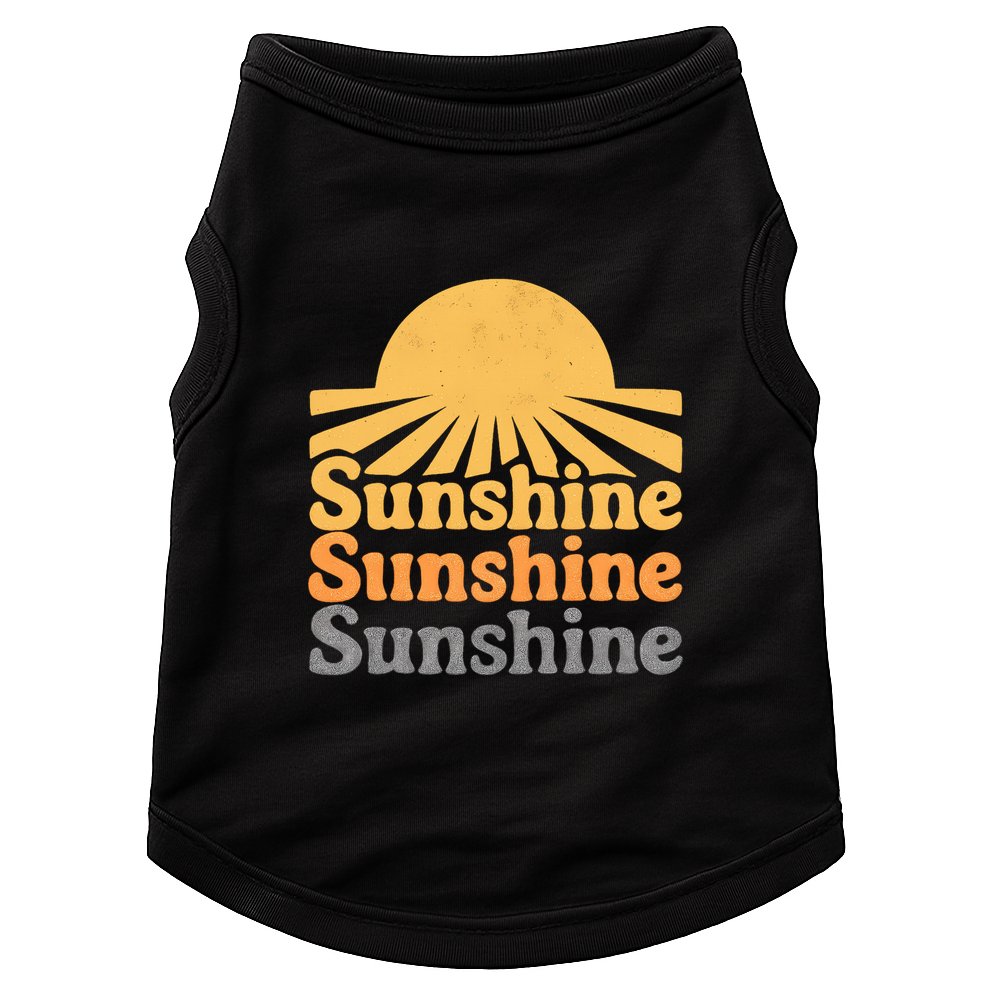 Sunshine Vibes Doggie Tank